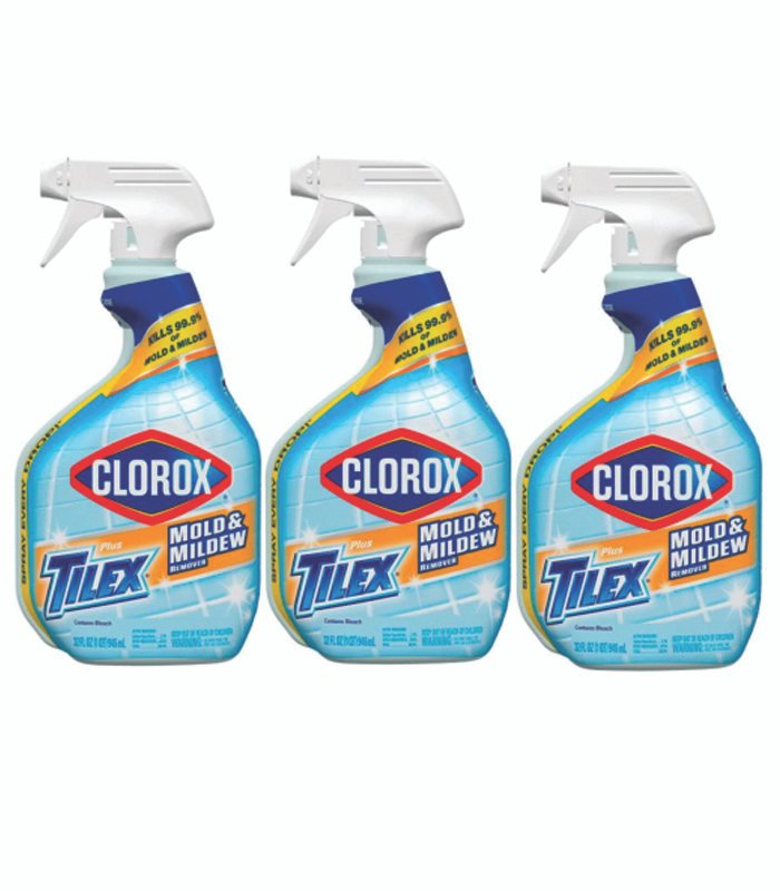 cleaning-6-1 Tilex 32 Oz. Mold And Mildew Remover Stain Cleaner Spray With Bleach 3 Pack New - Image 1