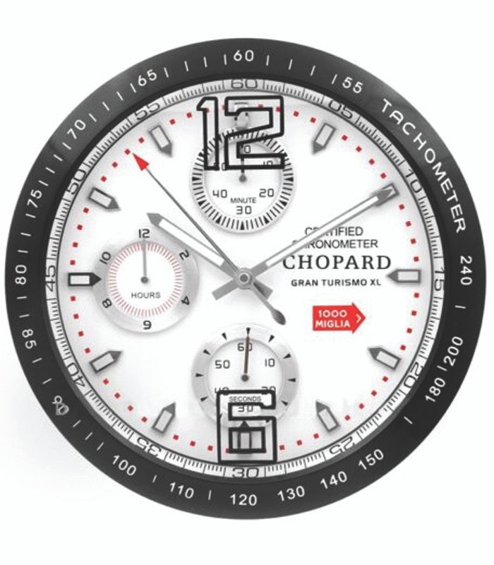 clock-3-1 Chopard Dealer display wall clock - Image 1
