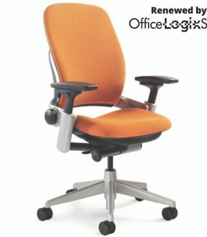 furniture-6-1 Steelcase Leap V2 in Titanium Color Frame - Image 1