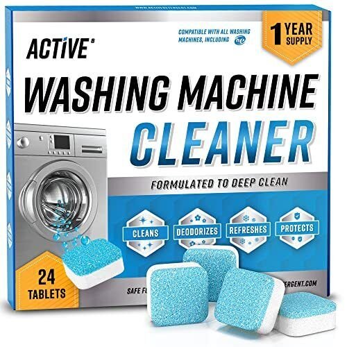 s-l800-1 Washing Machine Cleaner Descaler 24 Pack – Deep Cleaning Tablets For HE Front - Image 1